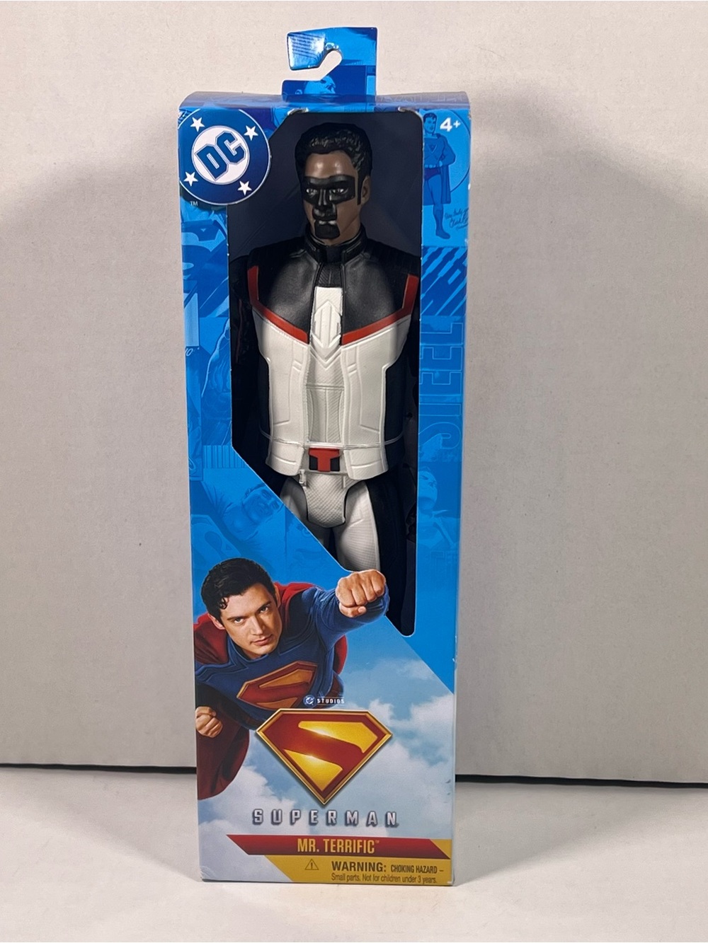 DC Mr. Terrific Action Figure - Black, White & Red Accents